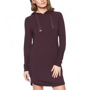 Women's Purple Hoodie Dress